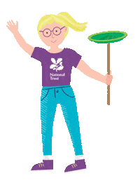 Girl Summer Sticker by National Trust