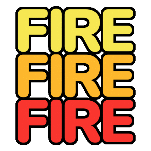Sick Fire Fire Fire Sticker
