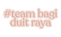 Hari Raya Sticker by tinytype