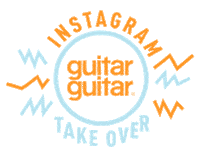 guitarguitaruk instagram takeover guitarguitar Sticker