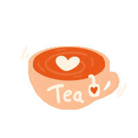 Fall Tea Sticker