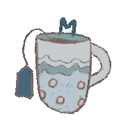 Stay Calm Tea Time Sticker