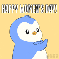 Womans Day Woman GIF by Pudgy Penguins