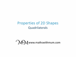 Properties Rectangle GIF by Maths with Mum