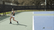 women's tennis wave GIF by GreenWave