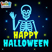 Halloween Hello GIF by Lucas and Friends by RV AppStudios