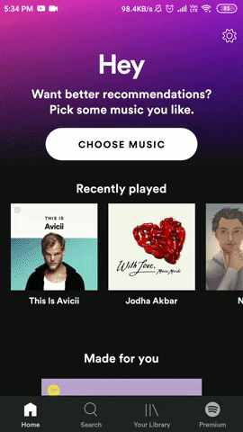 spotify GIF