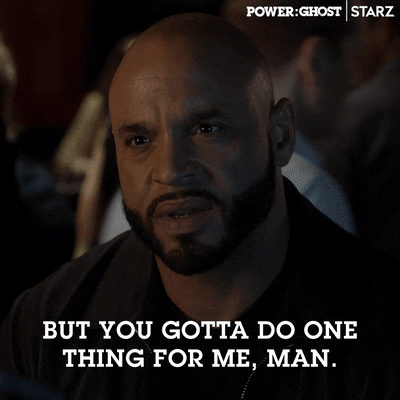 Daniel Sunjata Man GIF by Power Book II: Ghost