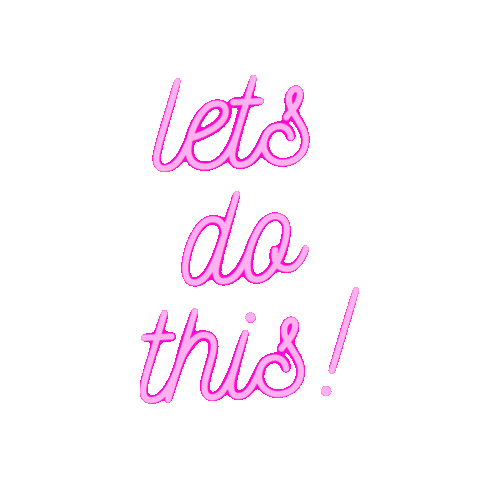 Lets Do This Sticker by Kylie Francis