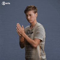 Yell Lets Go GIF by WTA