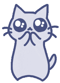 Cat Please Sticker by arisanojima