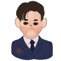 Angry Korean Drama Sticker