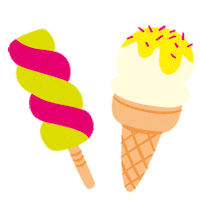ice cream summer Sticker by Splendid Hospitality Group