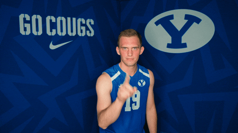 No Way Sport GIF by BYU Cougars