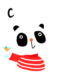 Familidoo fun drink cheers animal Sticker