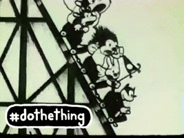 black and white animation GIF by Fleischer Studios