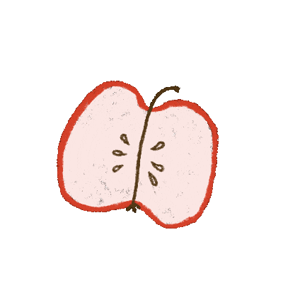 piccola_erin giphyupload red apple erincunningham Sticker