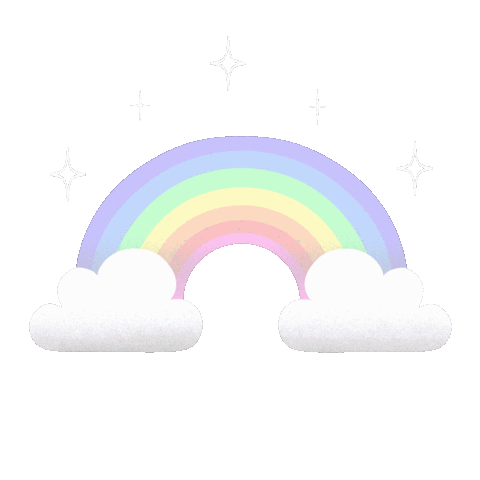 MelancholyMondays kawaii rainbow magic pride Sticker
