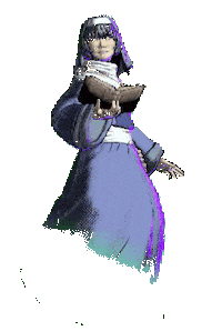 Priest Sticker by Seashell Studio