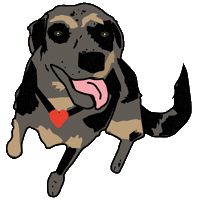 Dog Sticker by ELISABETTA FRANCHI