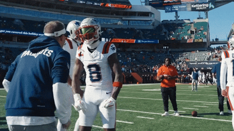 Stefon Diggs Football GIF by New England Patriots