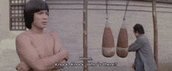 pow knock GIF