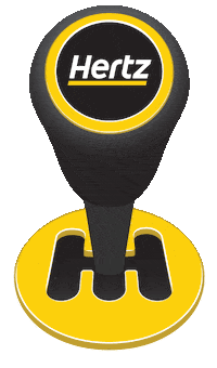 gear shift Sticker by Hertz Car Rental