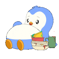 Penguin Im Full Sticker by Pudgy Penguins