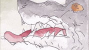 darienrfisher art animation music video wolf GIF