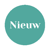 Nieuw Sticker by Studio Leuks