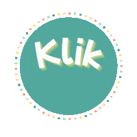 Klik Klikhier Sticker by Studio Leuks