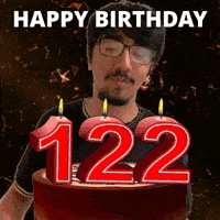 122 Years Old GIF