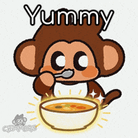 Hungry Monkey GIF by Chimpers