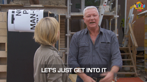 Get Into It Channel 9 GIF by The Block