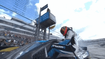 happy truex jr GIF by NASCAR