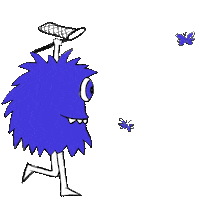 auiche animation illustration design monster Sticker