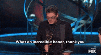 What An Incredible Honor