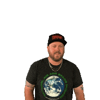 Country Music Beard Sticker by Mitchell Tenpenny