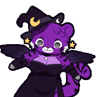 Happy Witch Sticker