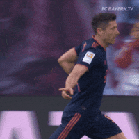 Happy Champions League GIF by FC Bayern Munich