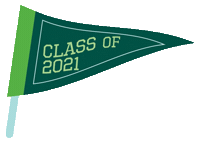 Graduate Class Of 2021 Sticker by UW-Green Bay