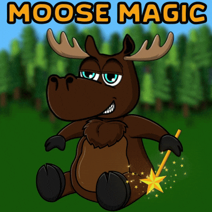 DoYouMoose baby nft magic blockchain GIF