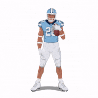 Tar Heels Football GIF by Panini America