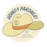 Fort Worth Howdy Sticker by Hotel Drover