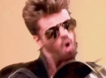 georgemichael giphyupload guitar faith george michael GIF