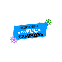 Historia Puc Sticker by PUC-Campinas