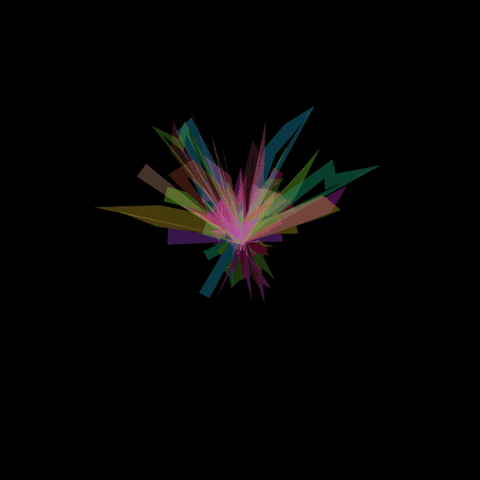quasicrystals 3d abstract kaleidoscope crystals GIF