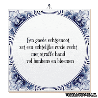 Hand Hart Sticker by Tegelspreuken.nl