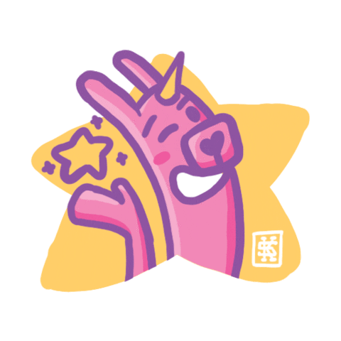 kioshishimabuku giphyupload cute kawaii emoji Sticker
