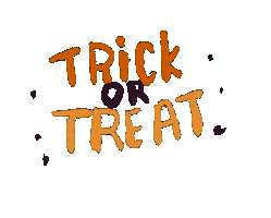 Trick Or Treat Halloween Sticker by Marianna